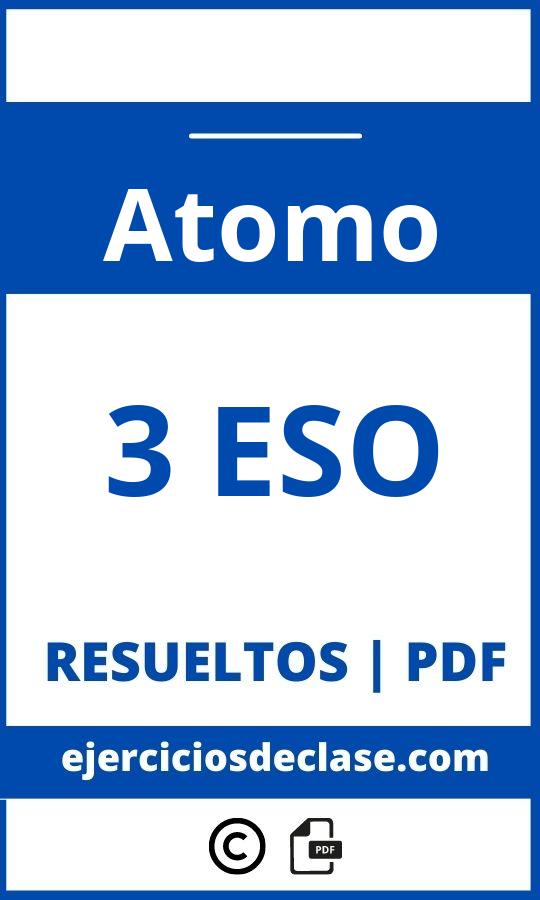 Ejercicios Atomo 3O Eso Pdf