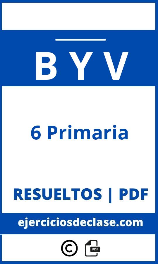 Ejercicios B Y V 6O Primaria Pdf