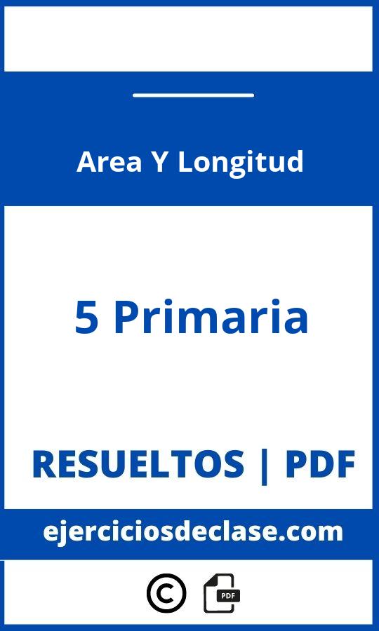 Ejercicios De Area Y Longitud 5 Primaria Pdf