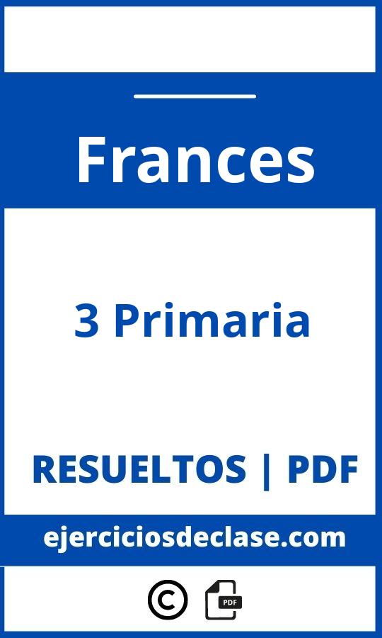 Ejercicios De Frances 3 Primaria Pdf