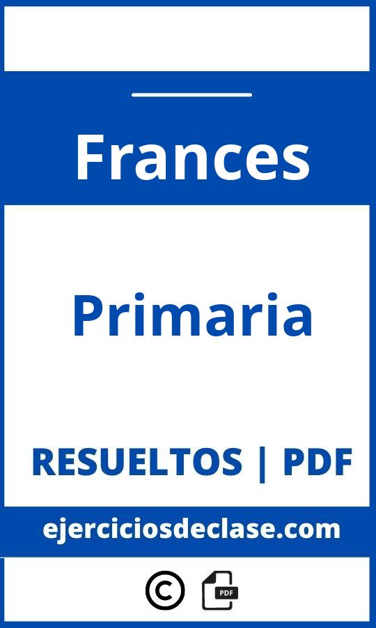 Ejercicios De Frances Primaria Pdf