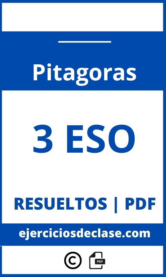 Ejercicios De Pitagoras 3O Eso Pdf