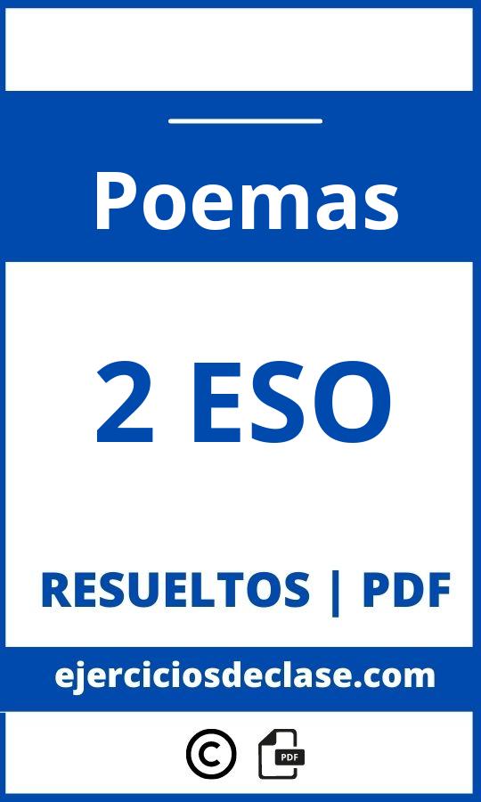 Ejercicios De Poemas 2 Eso Pdf