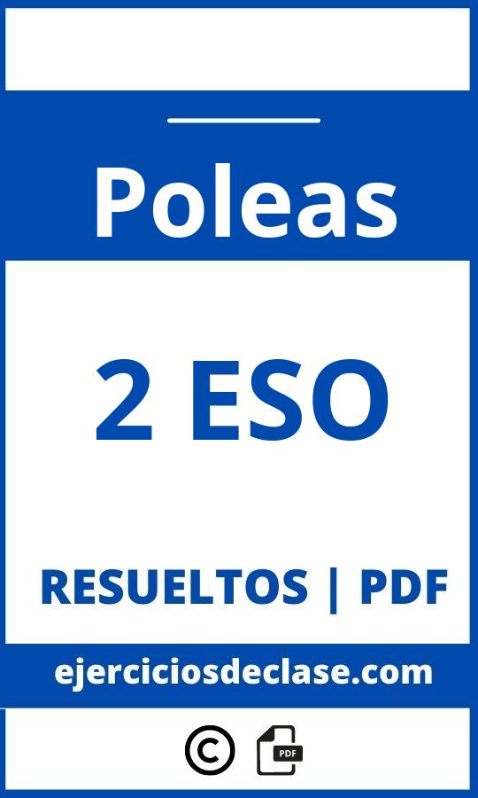 Ejercicios De Poleas 2 Eso Pdf