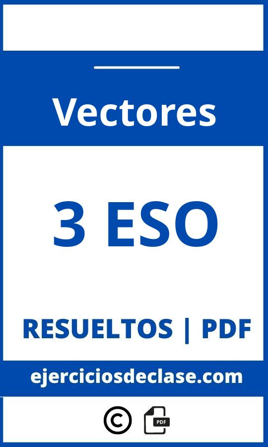 Ejercicios De Vectores 3 Eso Pdf