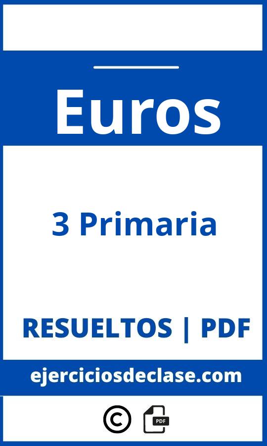 Ejercicios Euros 3 Primaria Pdf