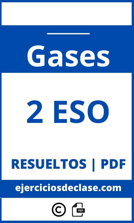 Ejercicios Gases 2 Eso Pdf