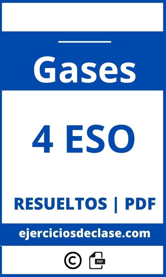 Ejercicios Gases 4º Eso Pdf