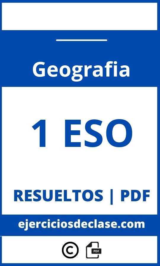 Ejercicios Geografia 1O Eso Pdf