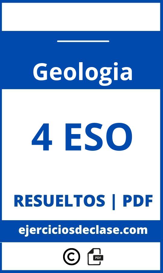 Ejercicios Geologia 4 Eso Pdf