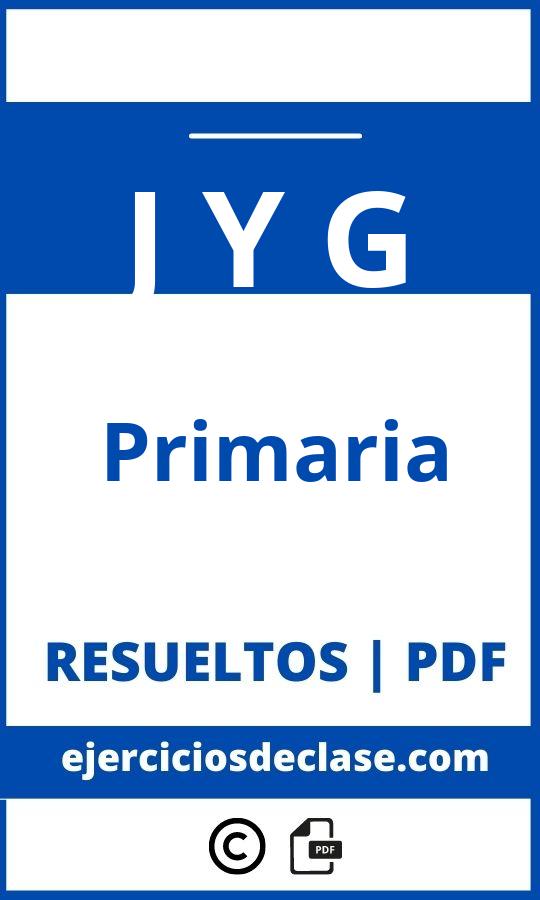 Ejercicios J Y G Primaria Pdf