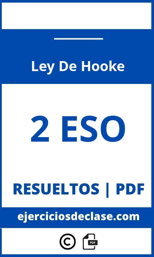 Ejercicios Ley De Hooke 2O Eso Pdf