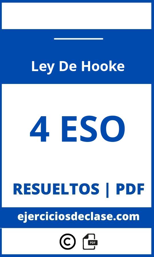 Ejercicios Ley De Hooke 4O Eso Pdf