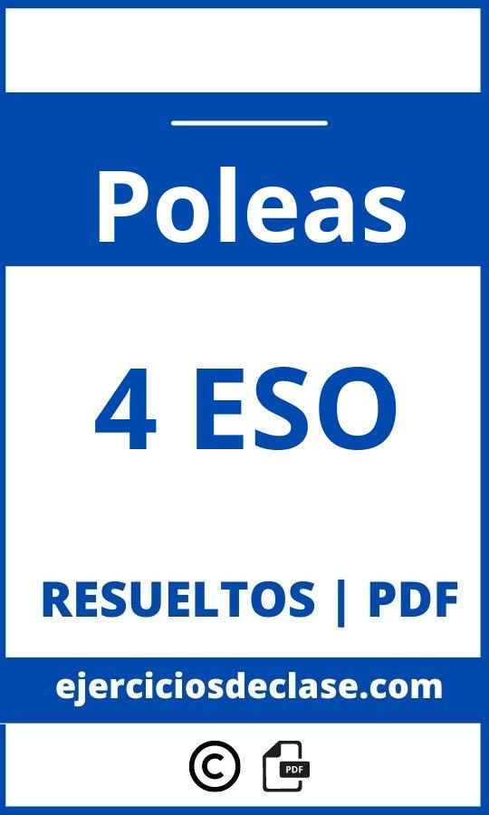 Ejercicios Poleas 4 Eso Pdf