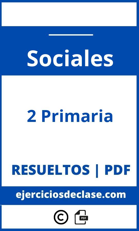 Ejercicios Sociales 2 Primaria Pdf
