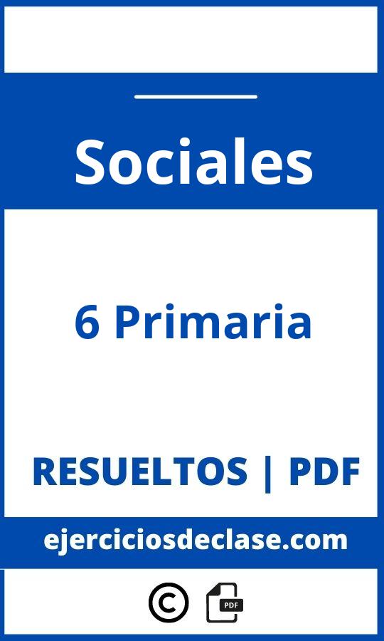 Ejercicios Sociales 6 Primaria Pdf