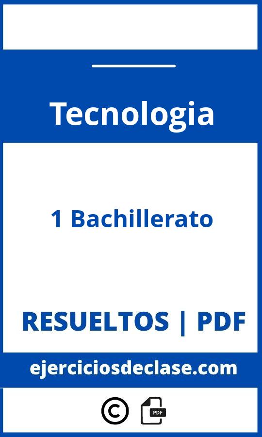 Ejercicios Tecnologia 1 Bachillerato Pdf