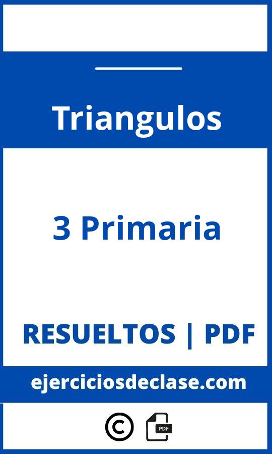 Ejercicios Triangulos 3º Primaria Pdf