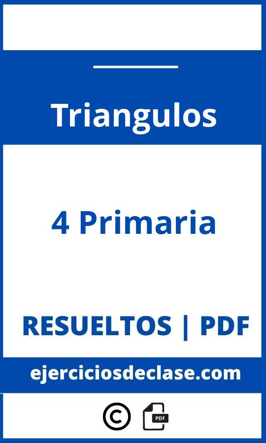 Ejercicios Triangulos 4 Primaria Pdf