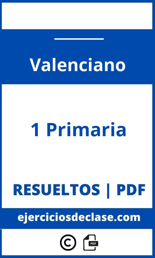 Ejercicios Valenciano 1 Primaria Pdf